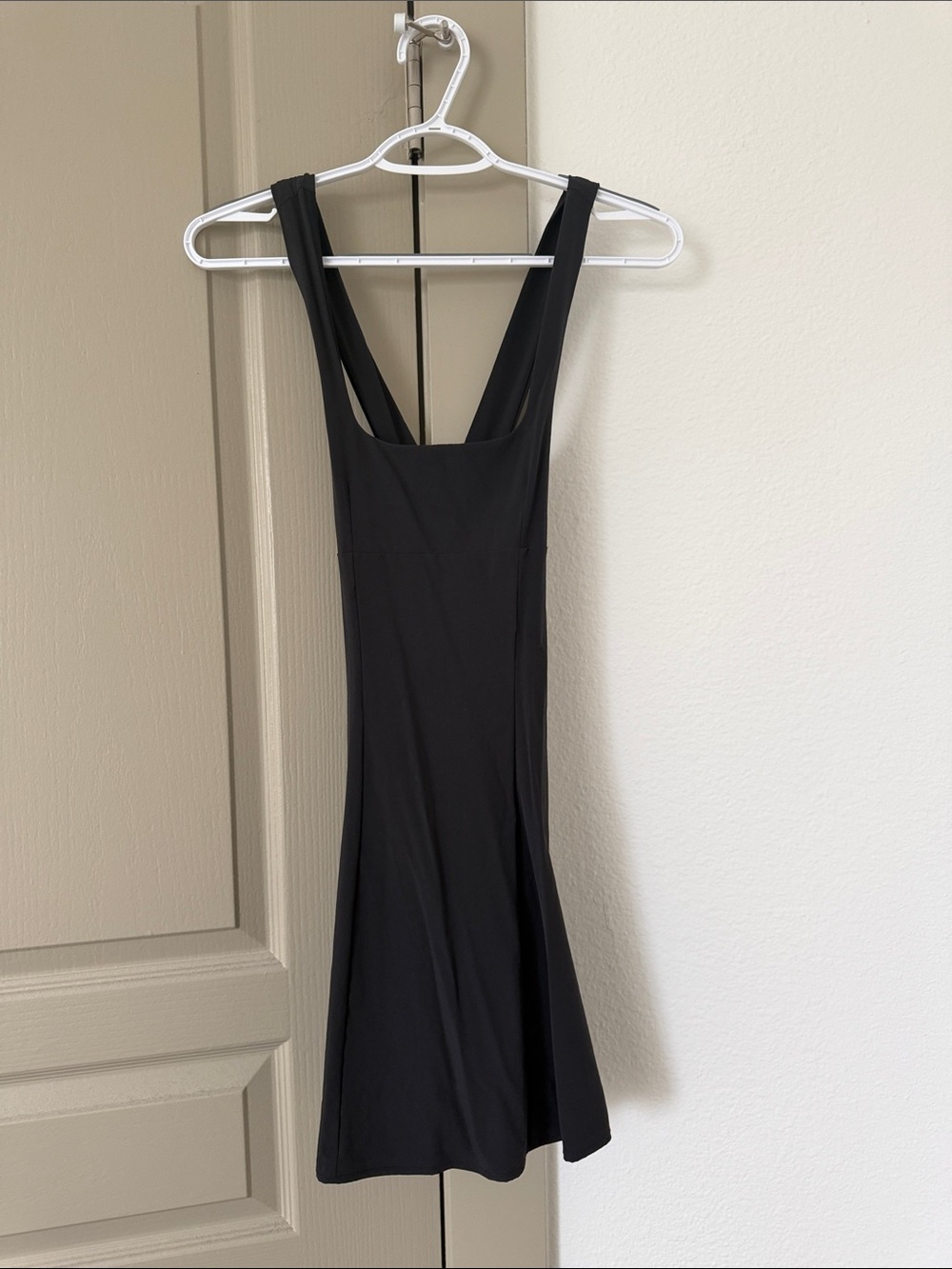 Classic Black Scoop Neck Dress